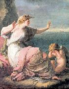 Angelica Kauffmann Ariadne von Theseus verlassen USA oil painting artist